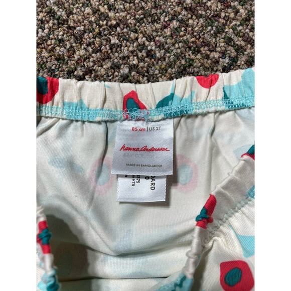 Hanna Andersson Crossback Floral Printed Dress Set 2T NWOT - Picture 5 of 8